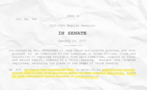 New York Reentry Programs Bill S1806A
